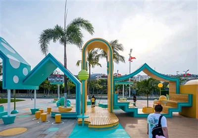 Glasvezelproject voor de openbare ruimte