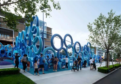 Glasvezelinnovatie in Beijing Shoukai LONG Street stadsvernieuwing